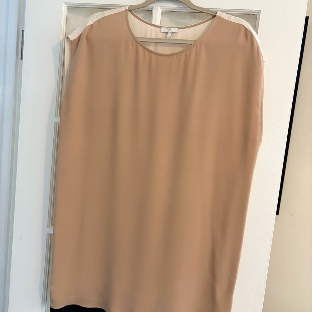 Joie Silk Colorblock Dress